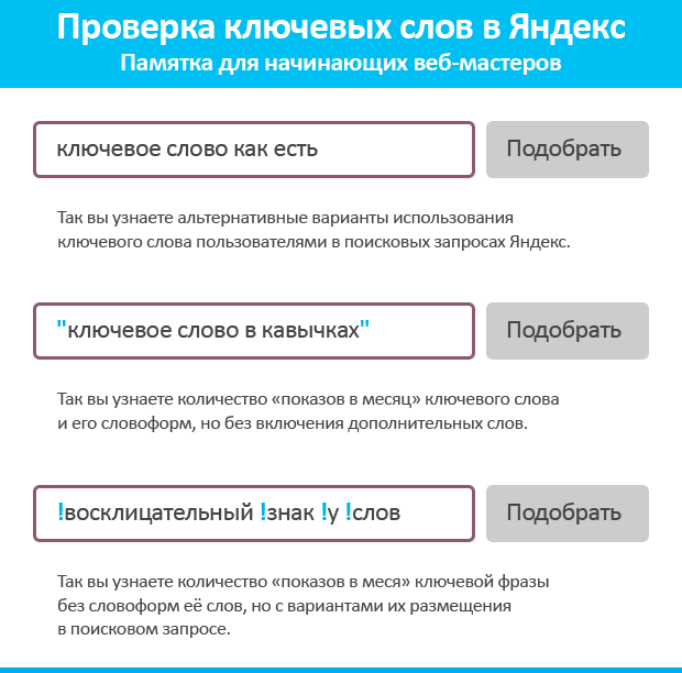 Проверка ключевых слов – инструкция для новичков